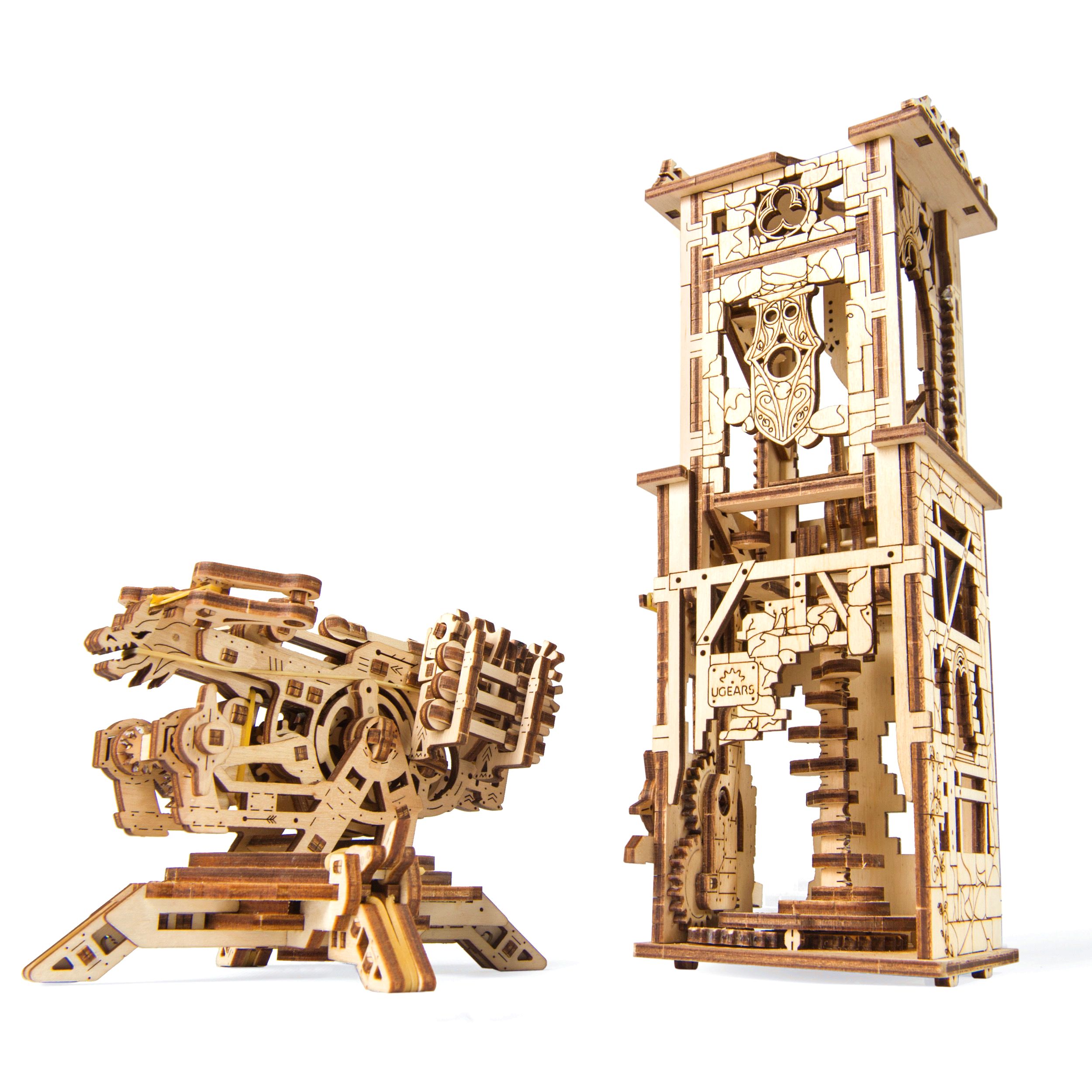 Puzzle 3D - Archballista tower | Ugears