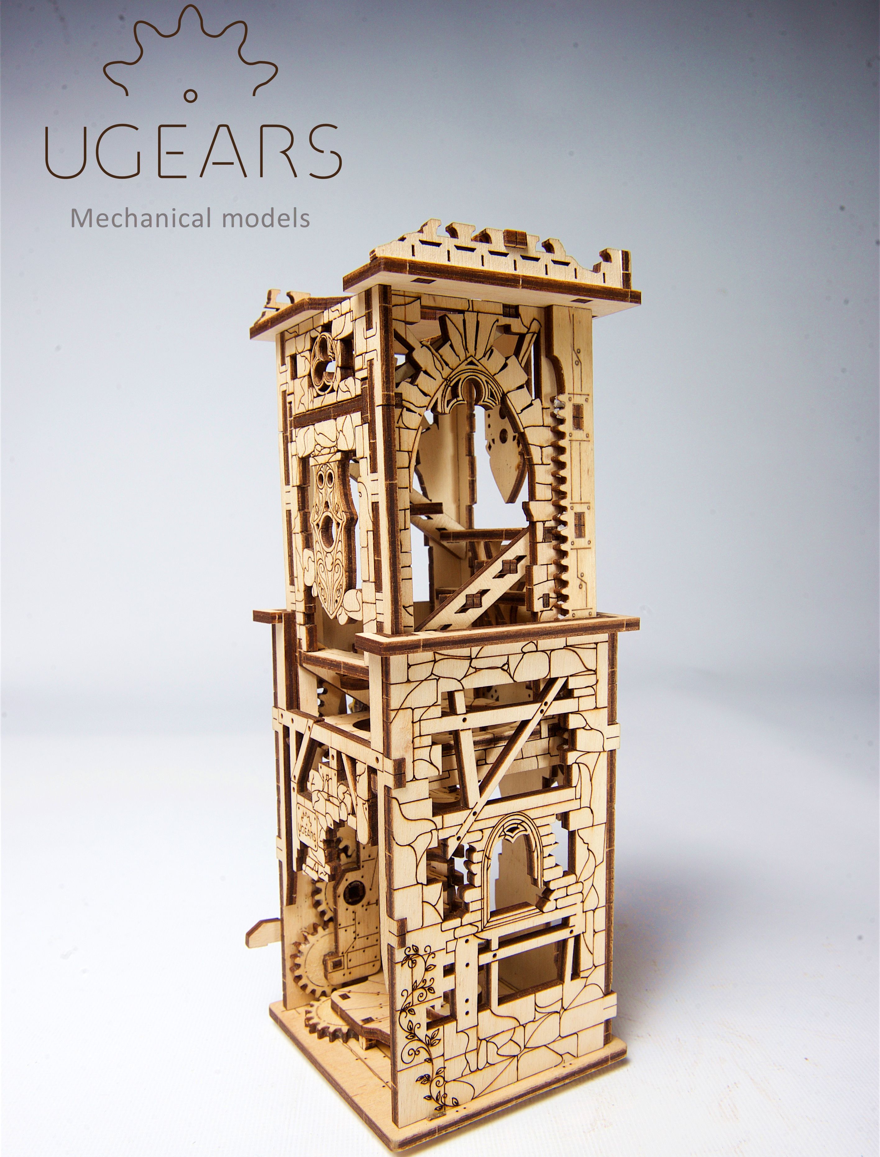 Puzzle 3D - Archballista tower | Ugears - 2