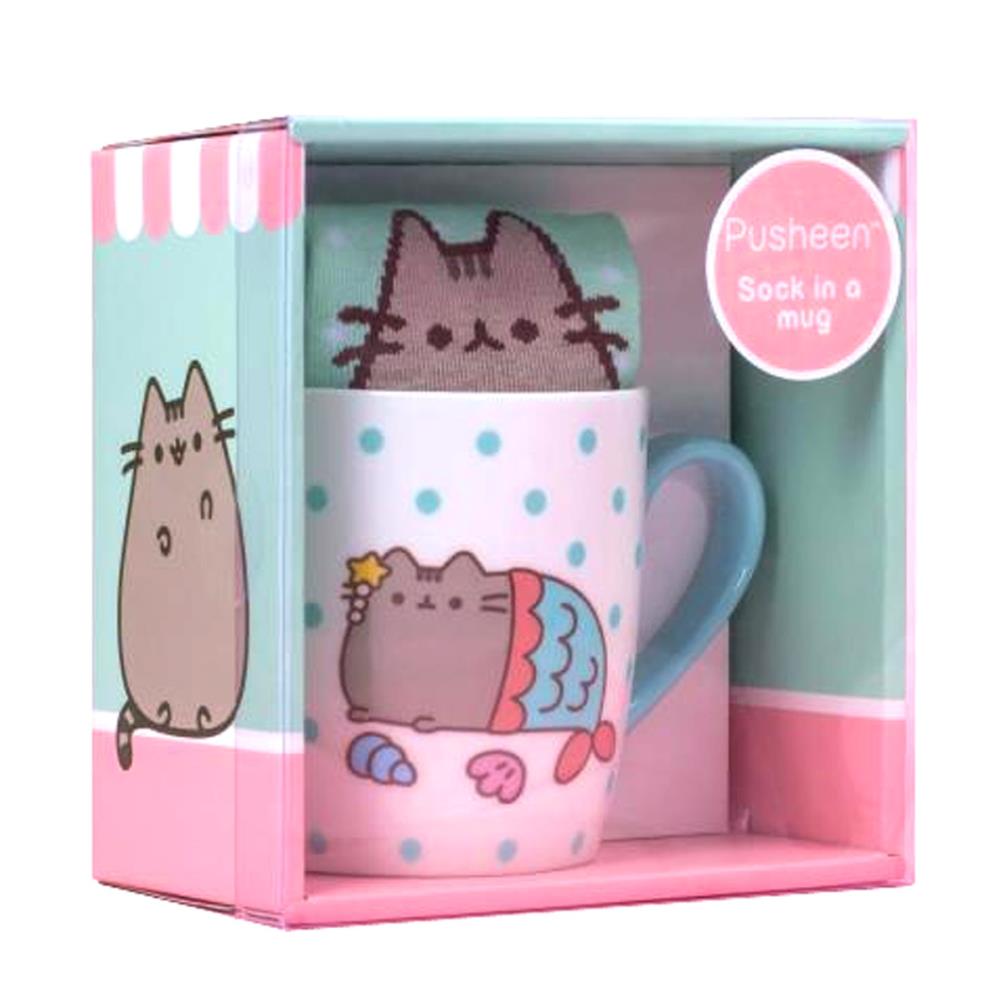 Set cana si sosete - Pusheen Mermaid | ThumbsUp - 3 | YEO