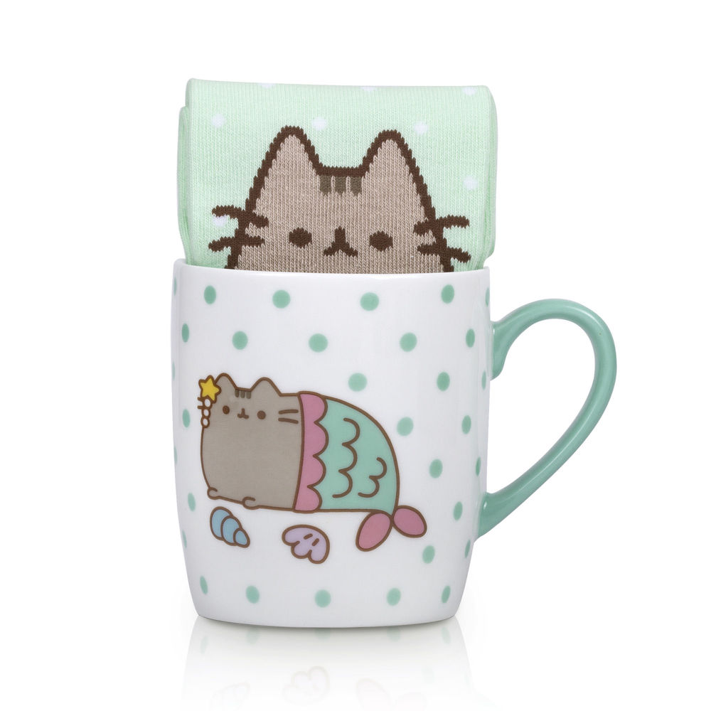 Set cana si sosete - Pusheen Mermaid | ThumbsUp - 4 | YEO