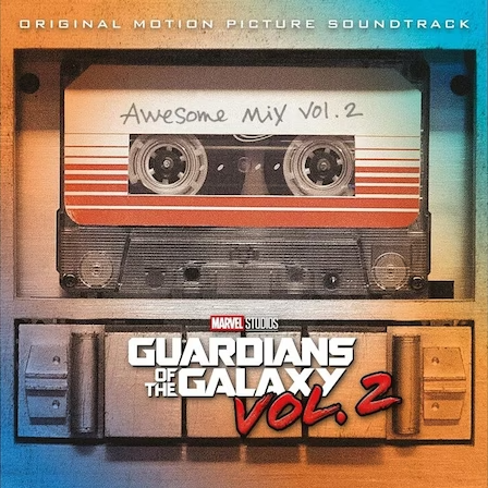 Guardians Of The Galaxy: Awesome Mix Vol. 2 - Orange Galaxy Vinyl |