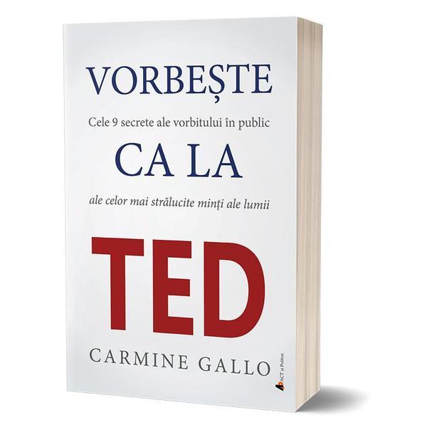 Vorbeste ca la TED | Carmine Gallo ACT si Politon imagine 2022