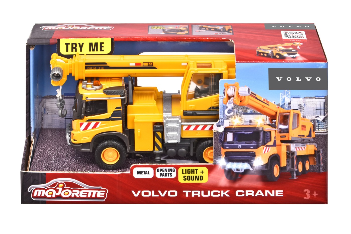 MAJORETTE VOLVO CAMION CU MACARA | Majorette