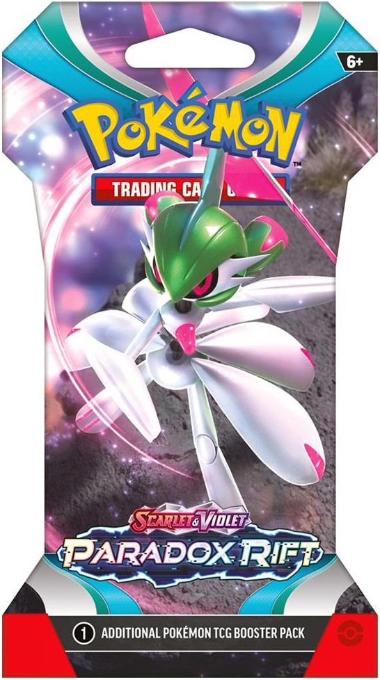 Pokemon TCG - Scarlet & Violet: Paradox Rift - Sleeved Booster (mai multe modele) | The Pokemon Company