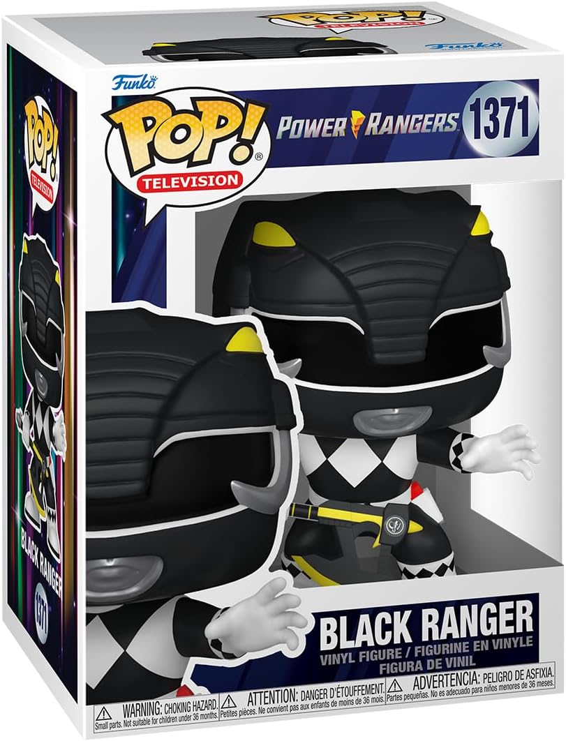 Figurina - Power Rangers - Black Ranger | Funko - 1 | YEO