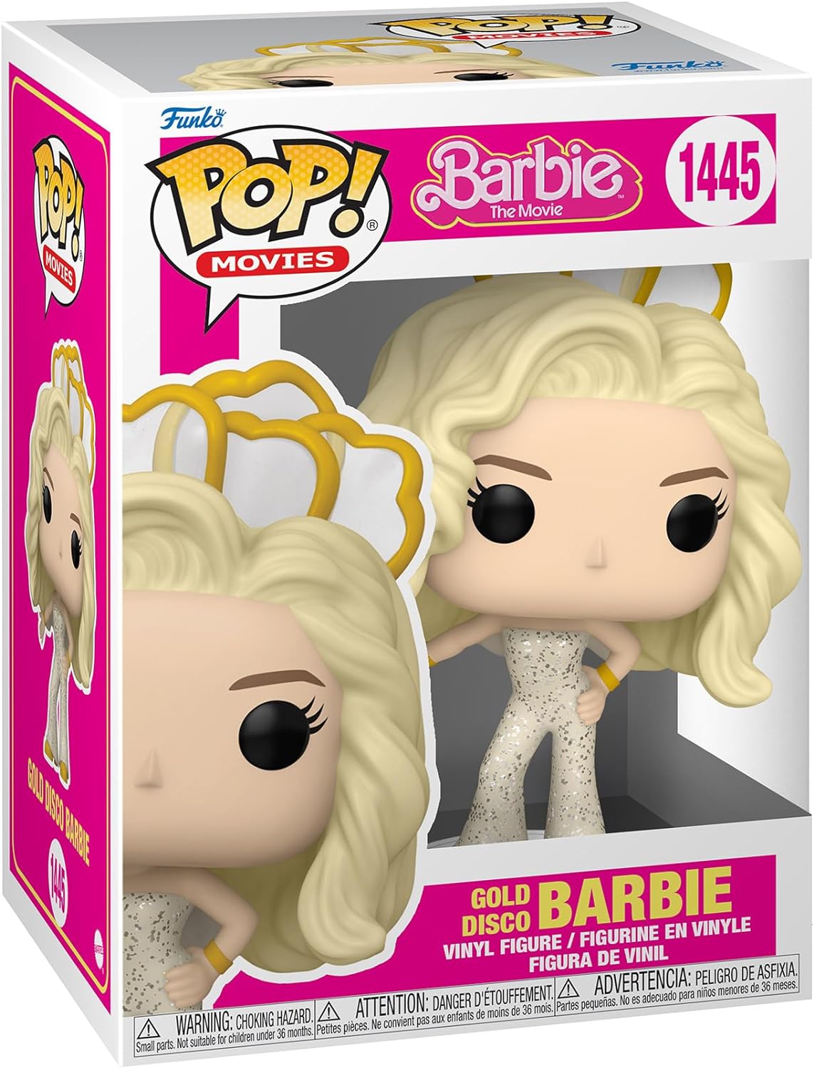 Figurina - Barbie the Movie - Gold Disco Barbie | Funko