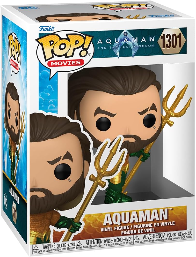 Figurina - DC - Aquaman and The Lost Kingdom - Aquaman Hero Suit | Funko