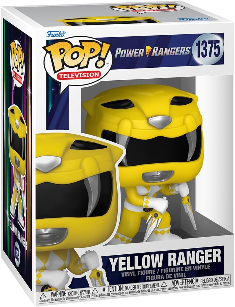 Figurina - Power Rangers - Yellow Ranger | Funko - 1 | YEO