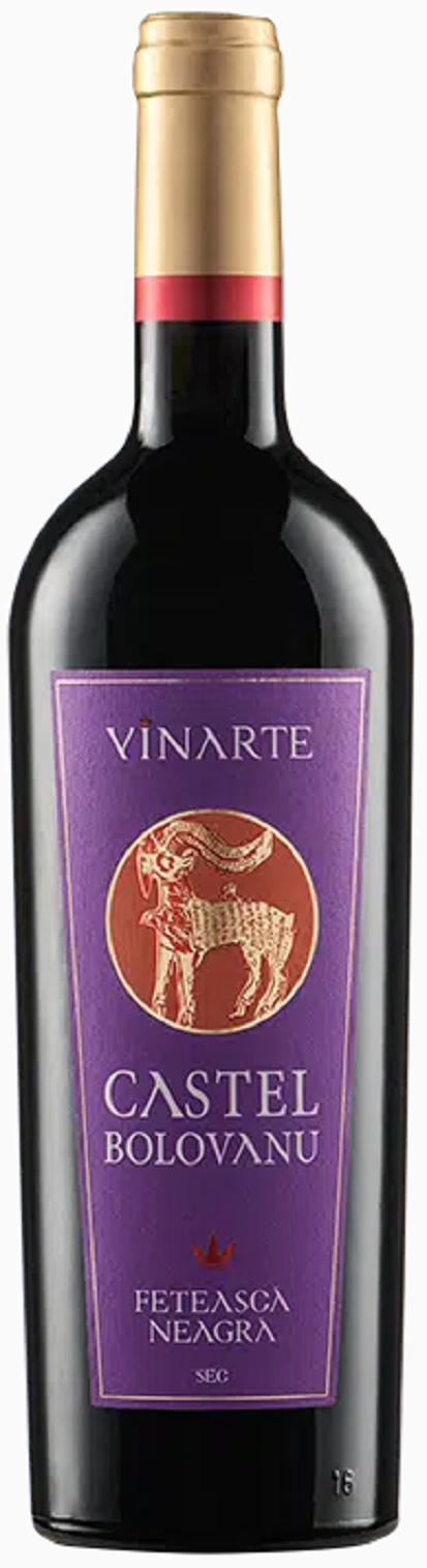 Vin rosu - Castel Bolovanu - Feteasca Neagra, sec, 2020