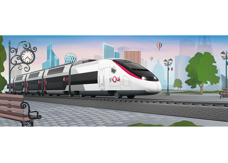 Tren cu accesorii - TGV Duplex Starter Set | Marklin - 4
