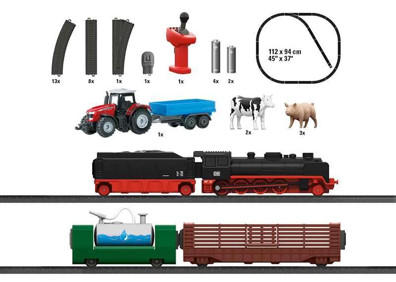 Tren si accesorii - Farm Starter Set | Marklin - 2