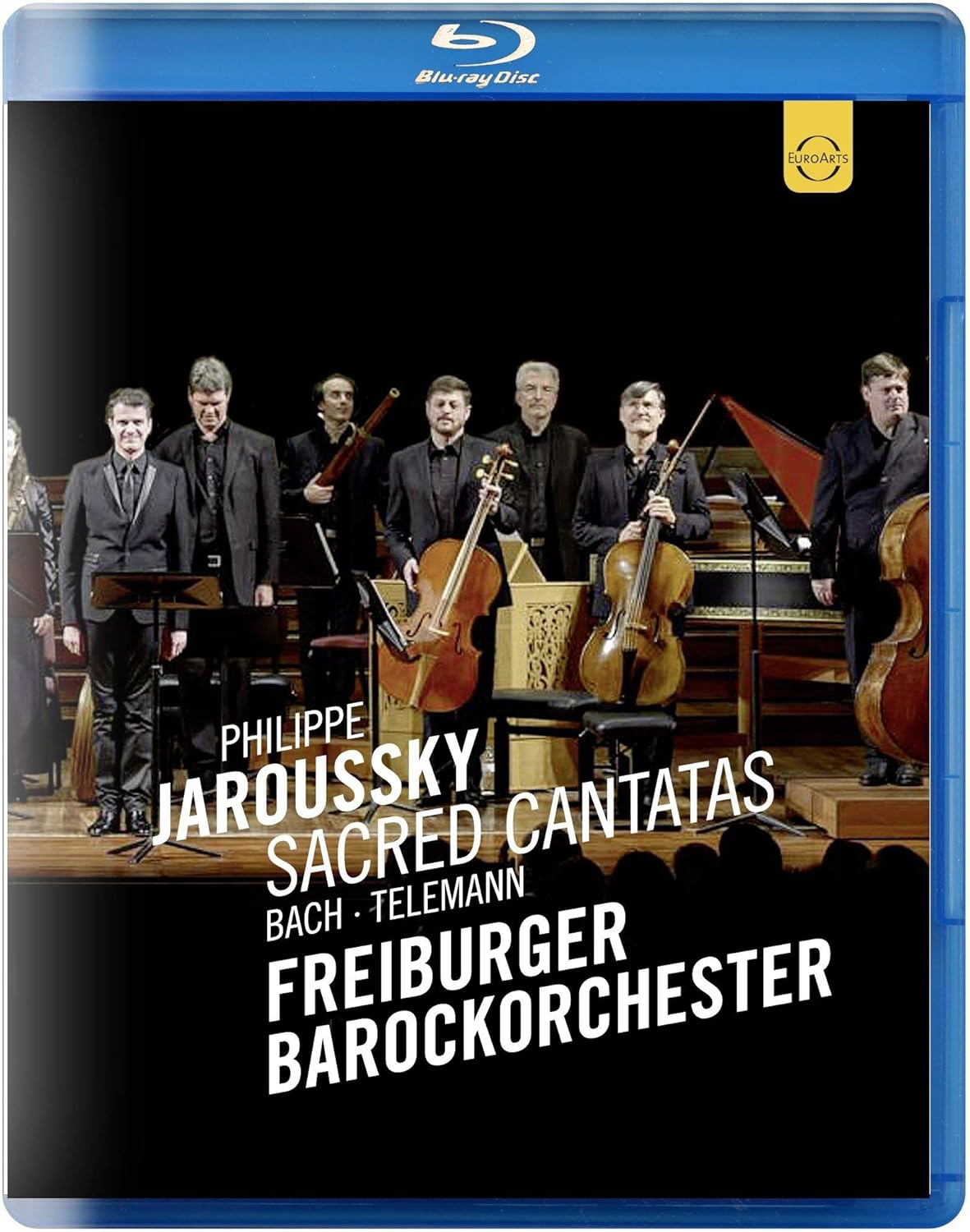 Bach & Telemann: Sacred Cantatas (Blu-ray Disc) | Philippe Jaroussky, Freiburger Barockorchester
