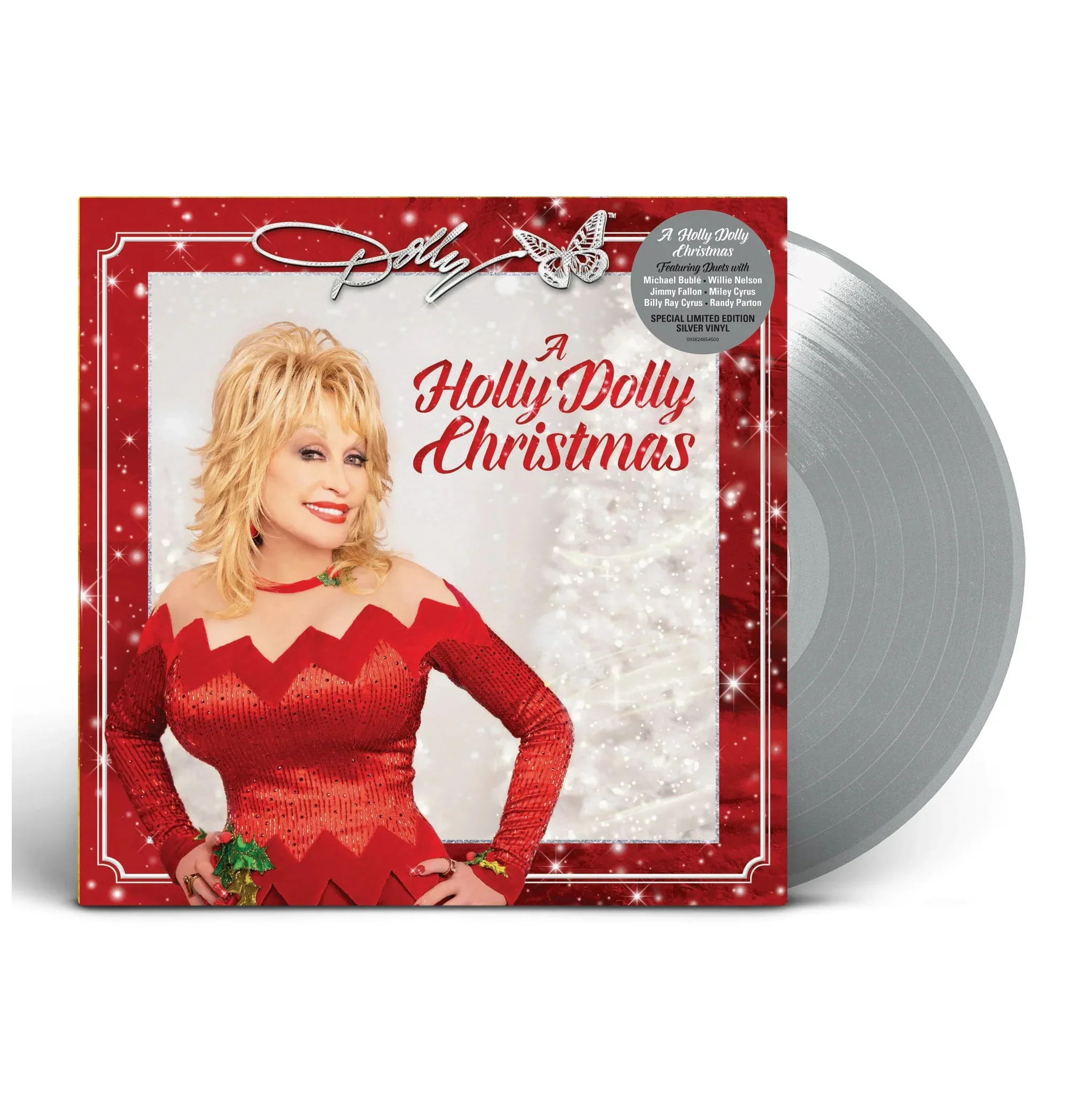 A Holly Dolly Christmas - Silver Vinyl | Dolly Parton