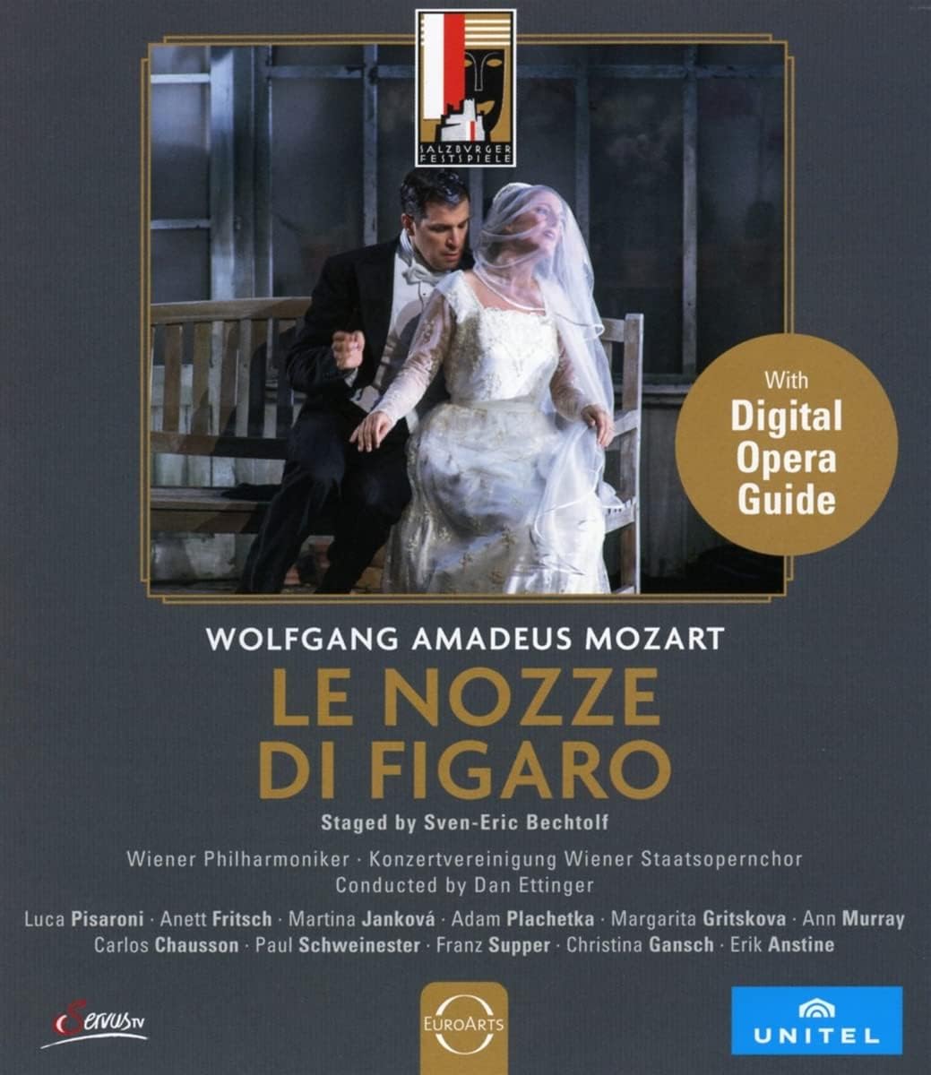Mozart: Le Nozze Di Figaro (Blu-ray Disc) | Luca Pisaroni, Anett Fritsch, Martina Jankova, Adam Plachetka, Ann Murray, Wiener Philharmoniker, Dan Ettinger