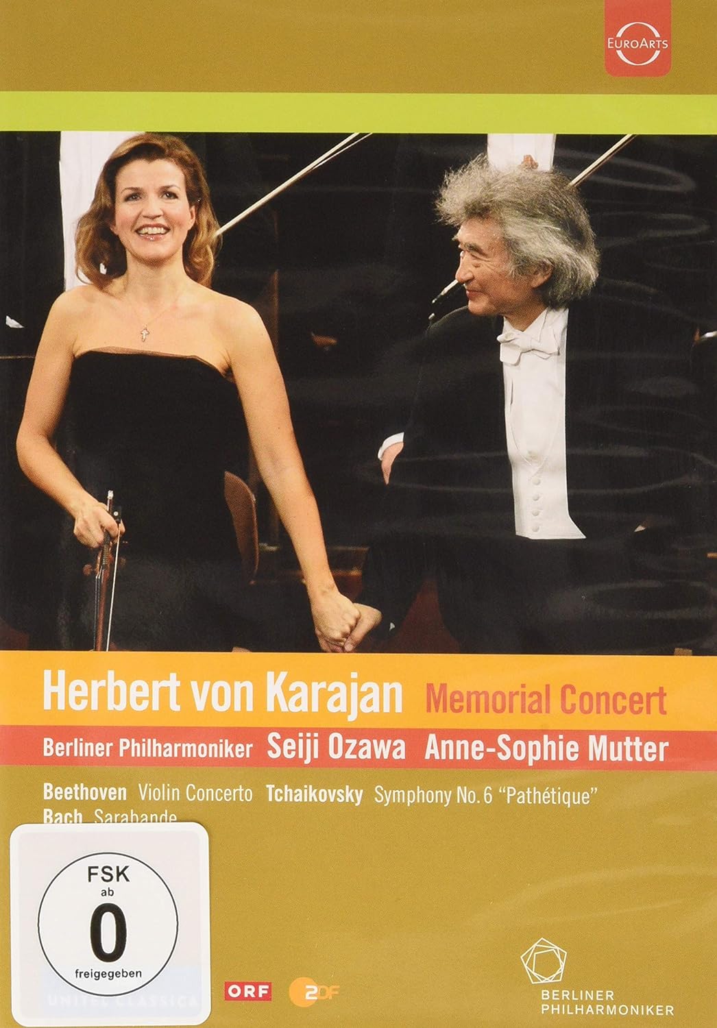 Herbert von Karajan Memorial Concert (DVD) | Berliner Philharmoniker, Anne-Sophie Mutter, Seiji Ozawa
