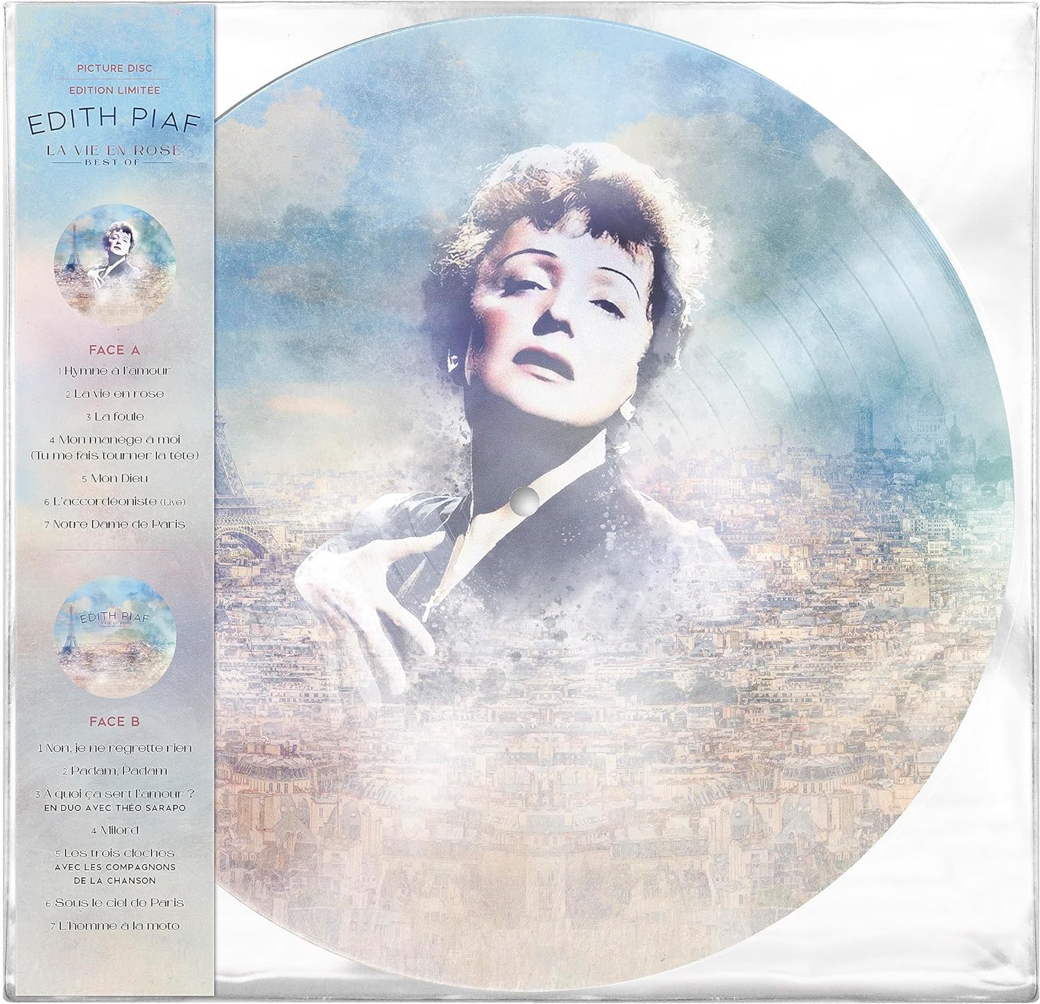 La Vie En Rose - Best Of (Picture Vinyl) | Edith Piaf