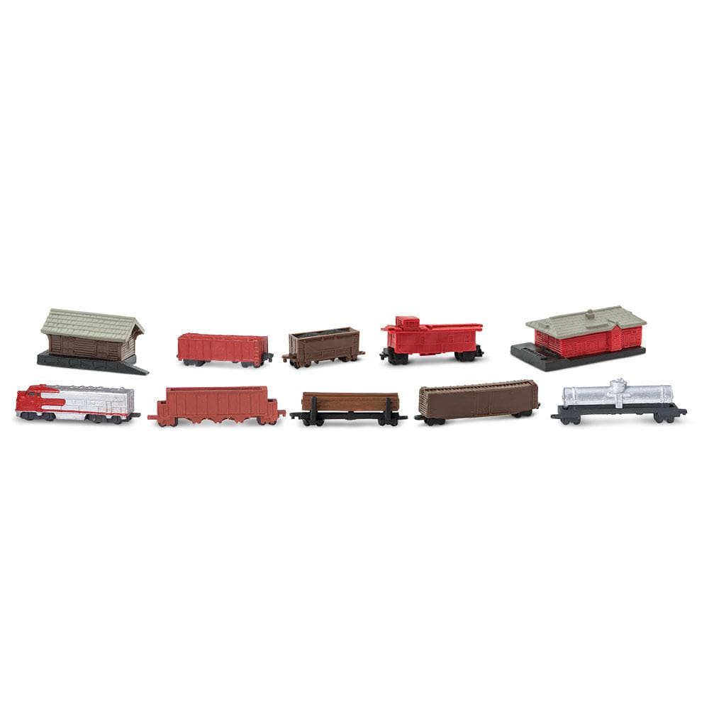 Tub cu figurine - Trains | Safari - 1 | YEO