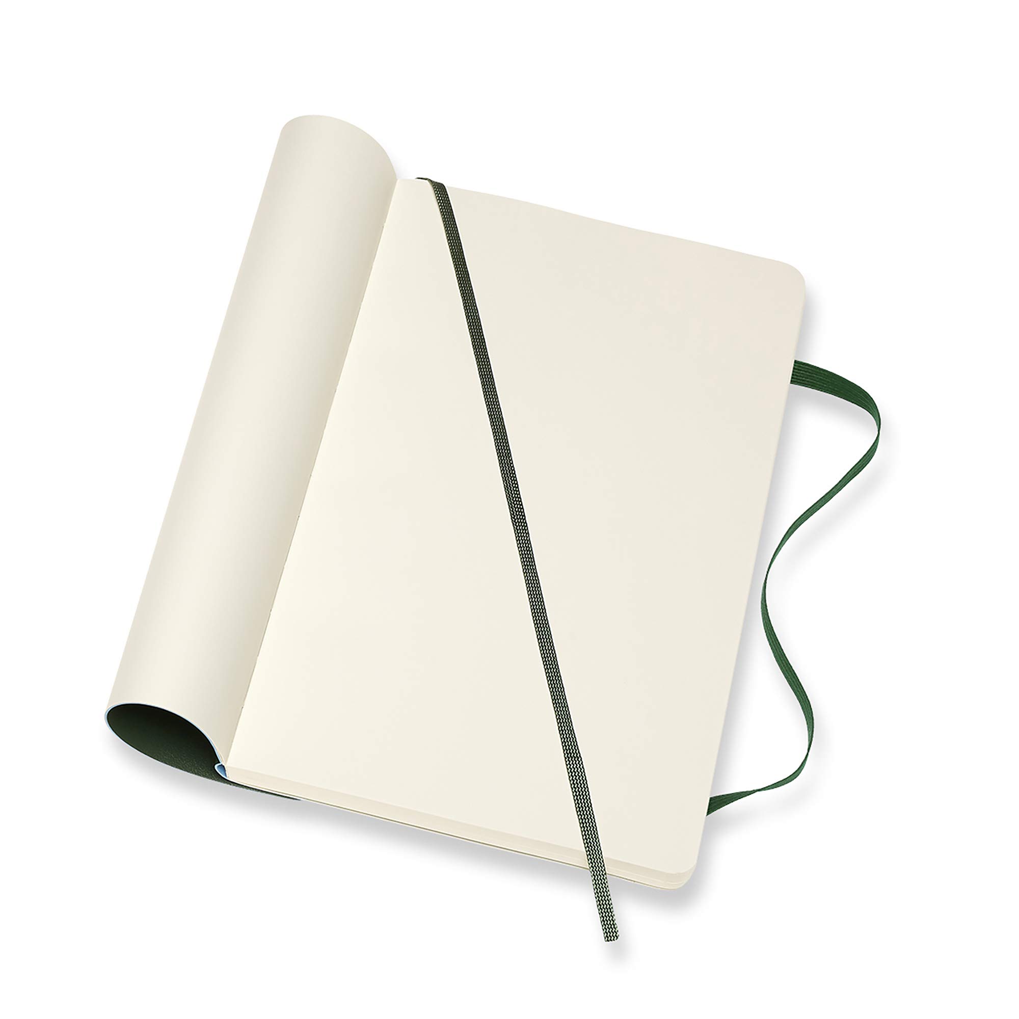 Carnet - Moleskine Classic - Large, Soft Cover, Plain - Myrtle Green | Moleskine - 1 | YEO