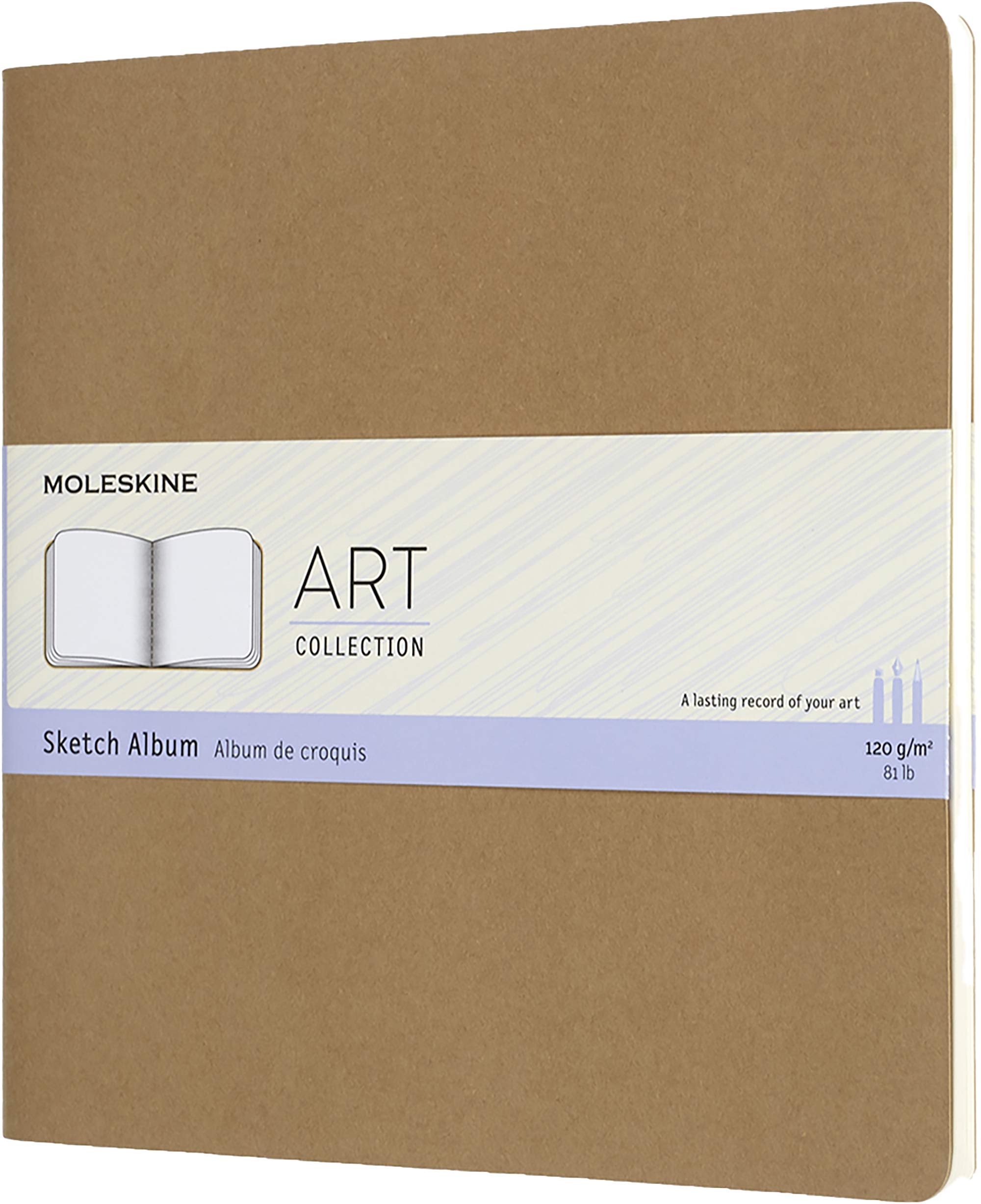 Carnet pentru schite - Moleskine Art Square - Kraft Brown | Moleskine