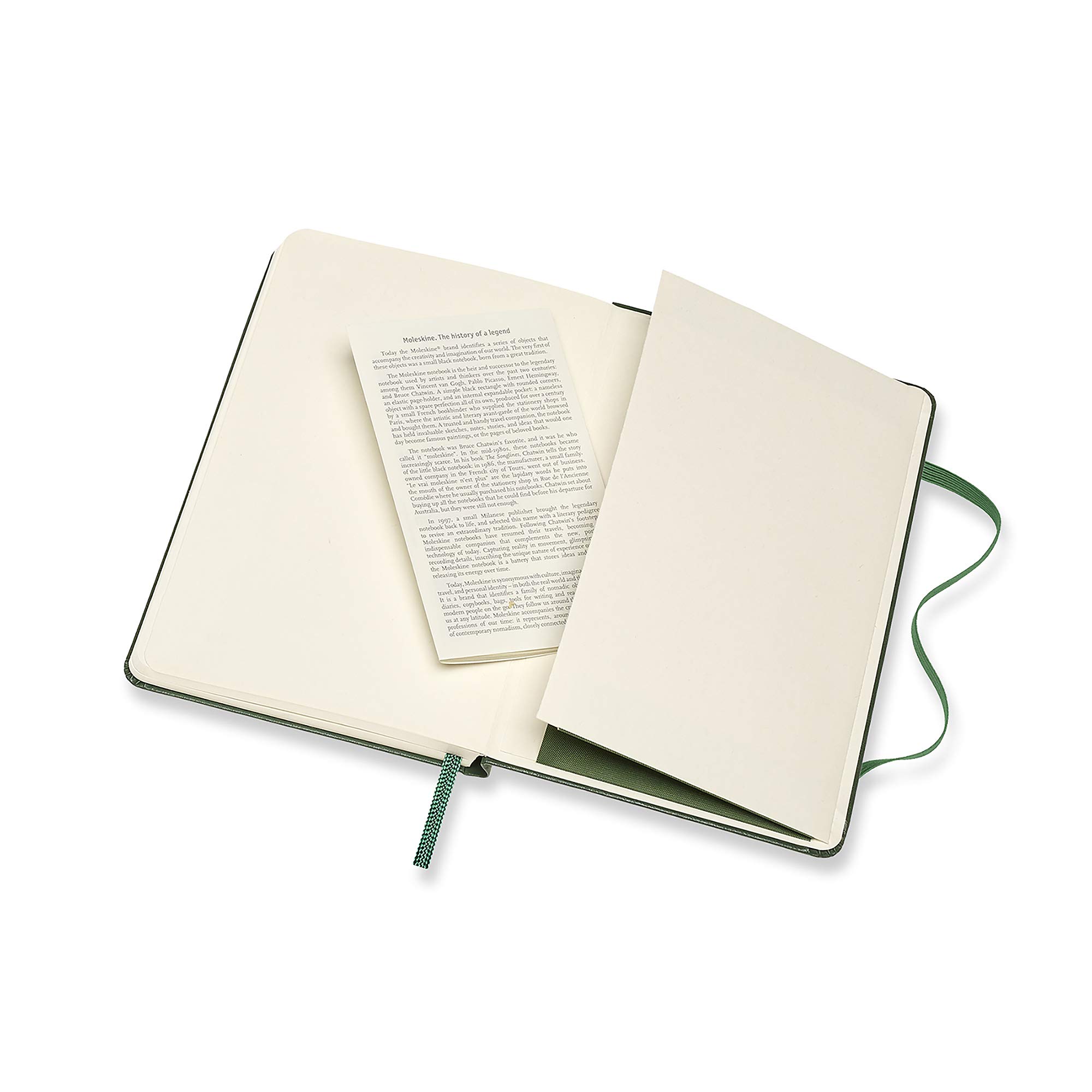 Carnet - Moleskine Classic - Pocket, Hard Cover, Ruled - Myrtle Green | Moleskine - 3 | YEO