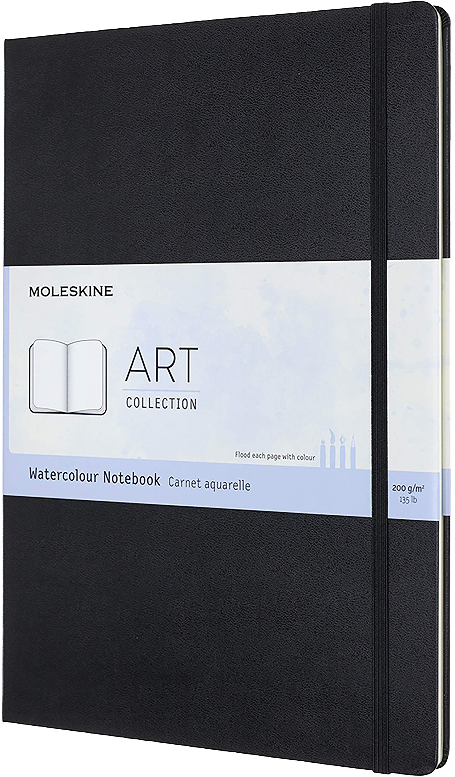 Carnet pentru schite - Moleskine Art Watercolour - Black | Moleskine - 3 | YEO