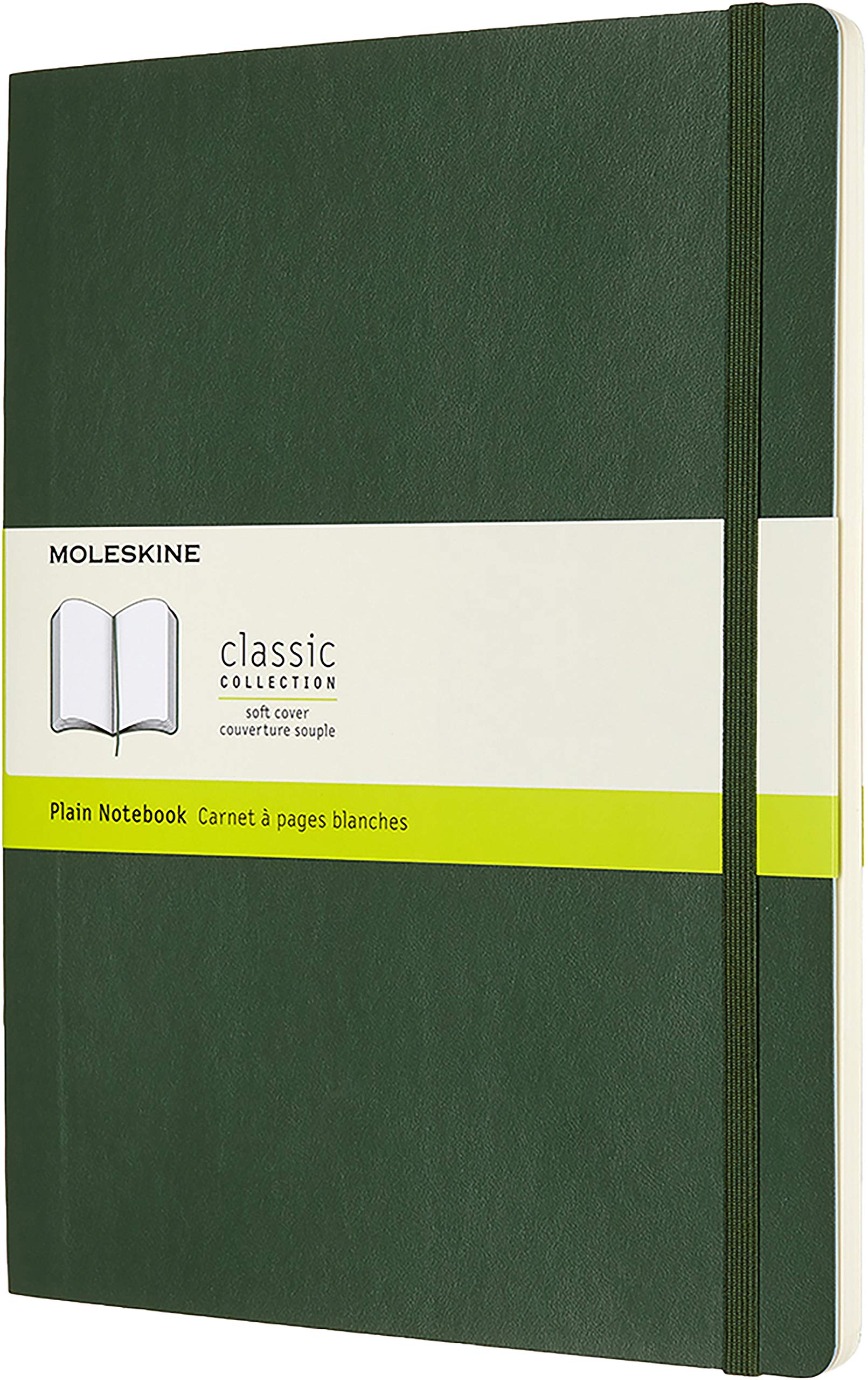 Carnet - Moleskine Classic - X-Large, Soft Cover, Plain - Myrtle Green | Moleskine - 4 | YEO