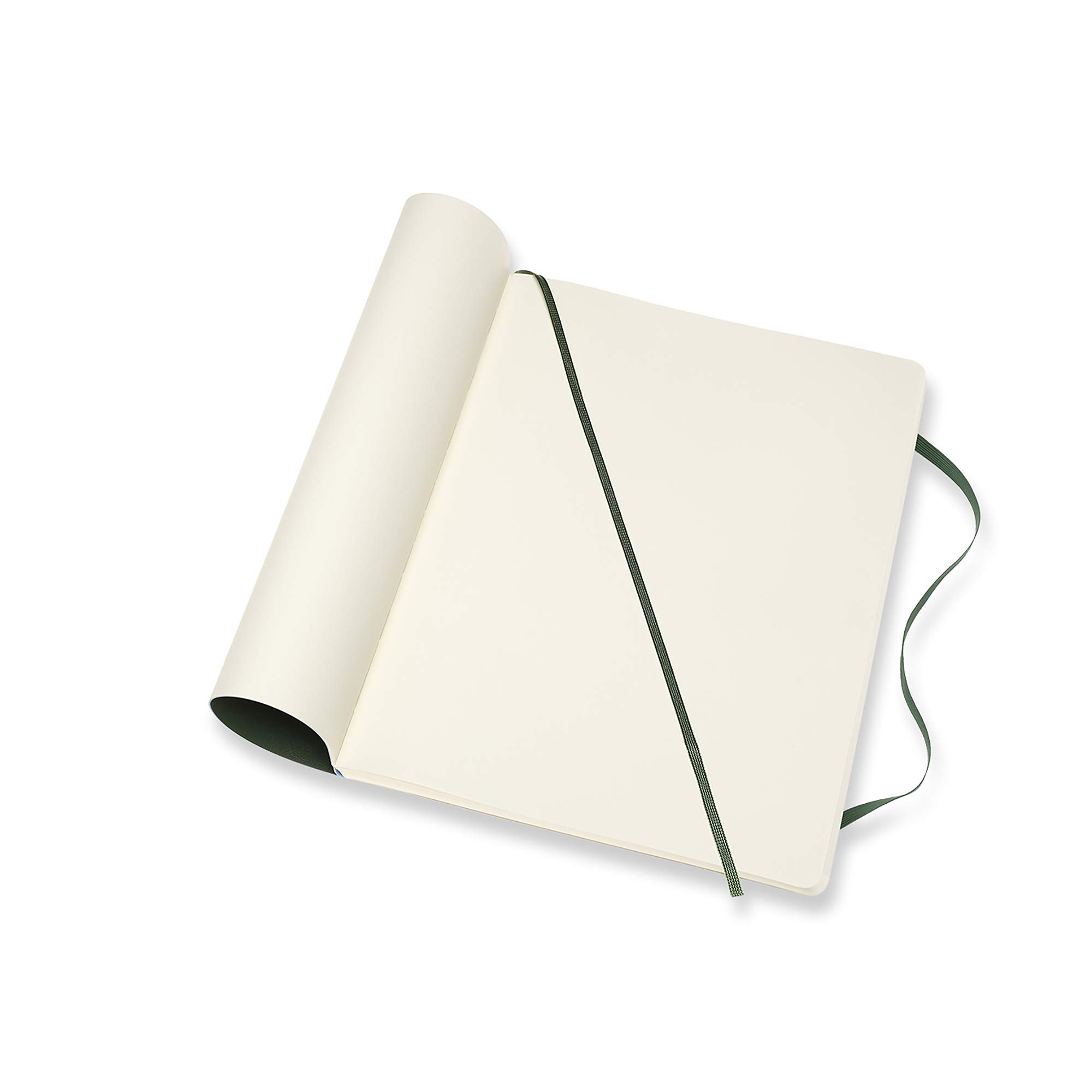 Carnet - Moleskine Classic - X-Large, Soft Cover, Plain - Myrtle Green | Moleskine - 3 | YEO