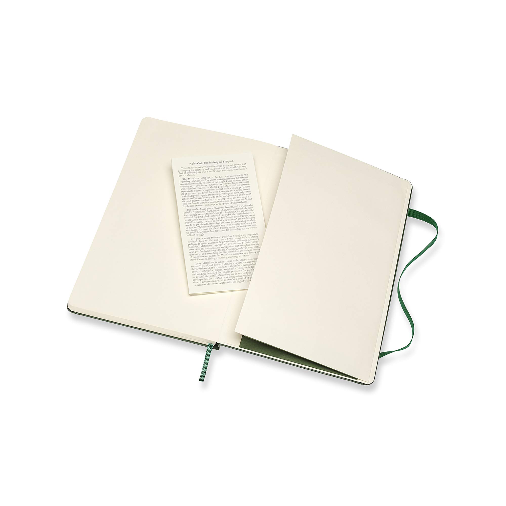 Carnet - Moleskine Classic - Large, Hard Cover, Ruled - Myrtle Green | Moleskine - 3 | YEO