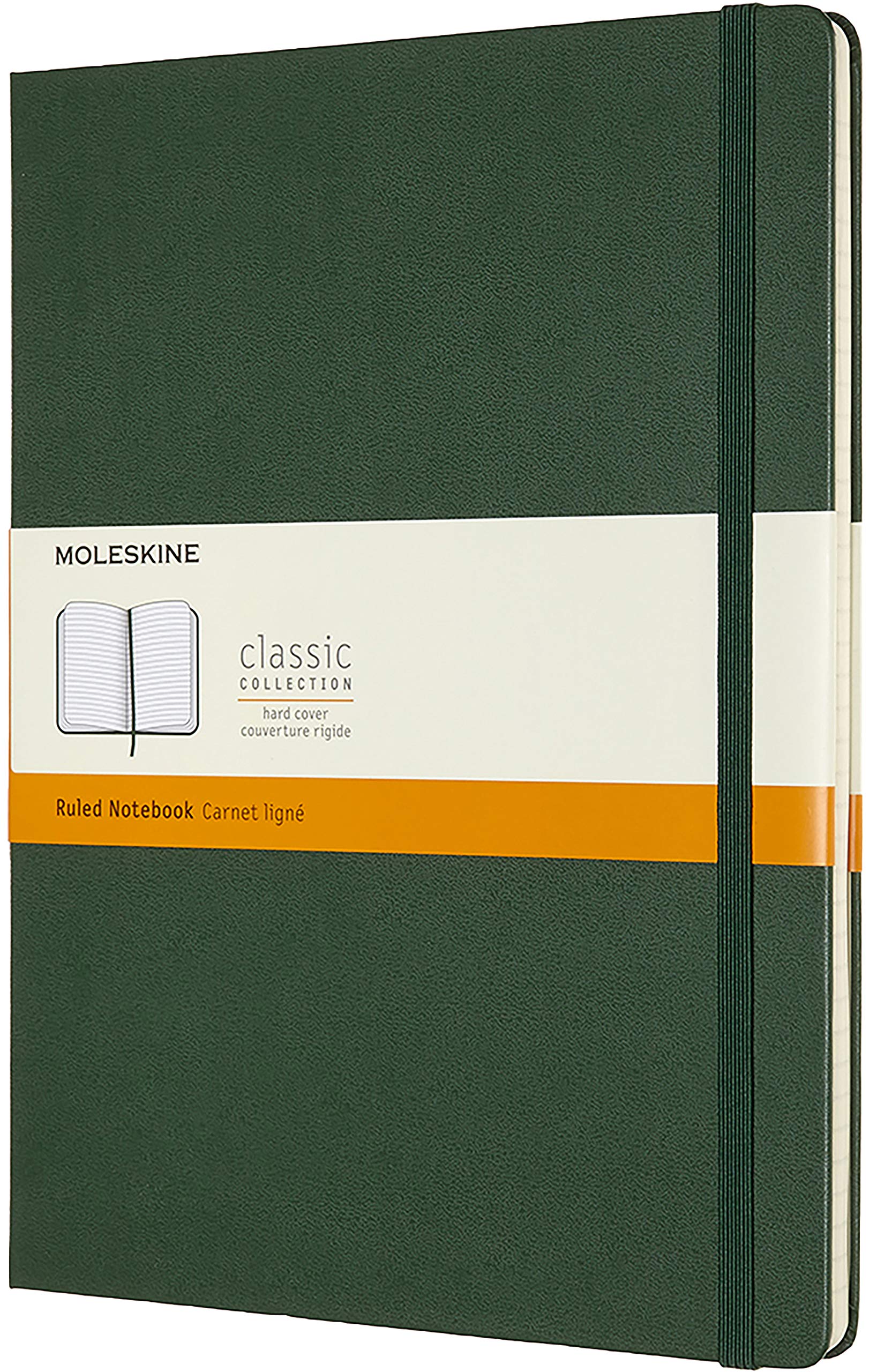 Carnet - Moleskine Classic - Extra Large, Ruled, Hard Cover - Myrtle Green | Moleskine image