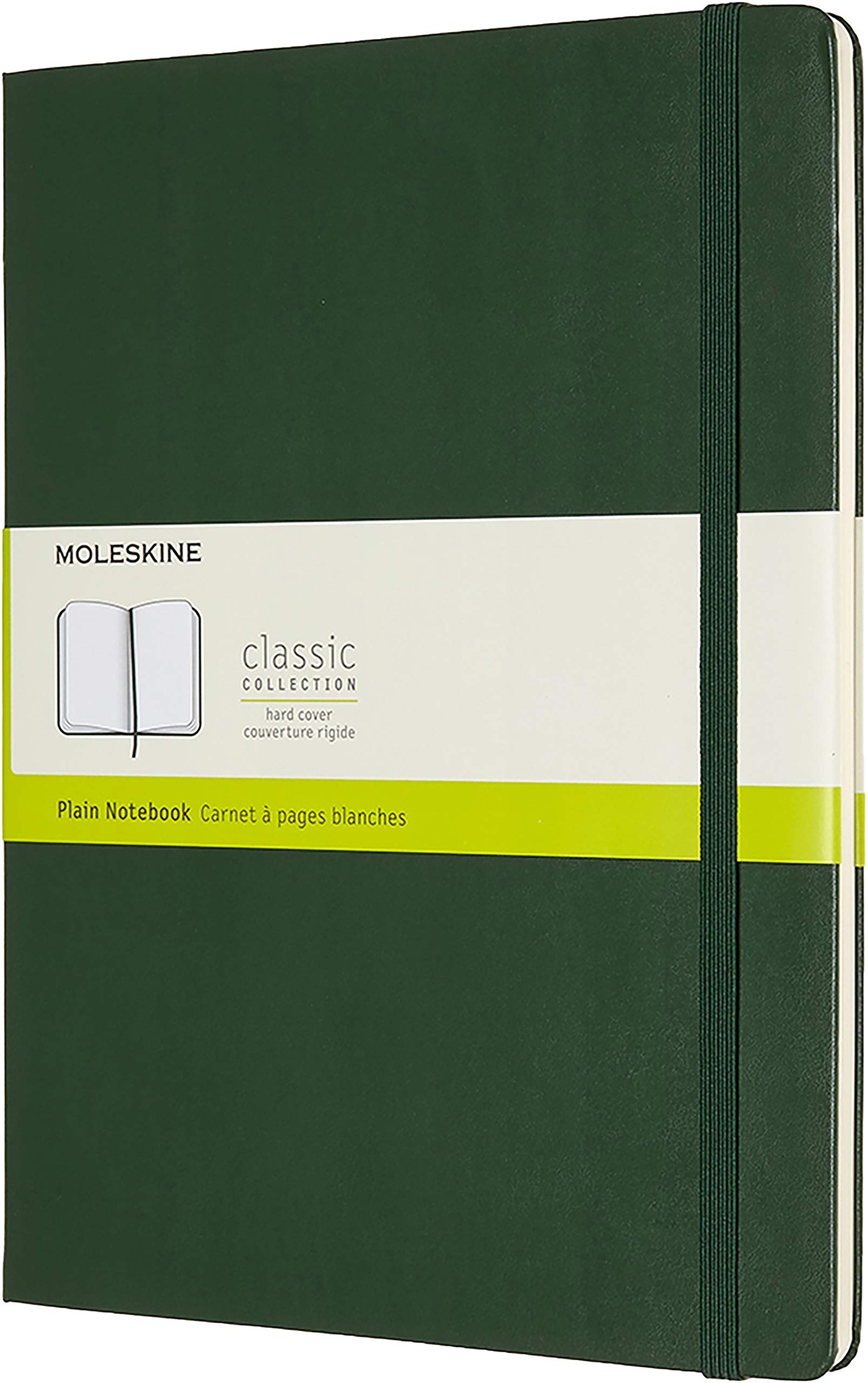 Carnet - Moleskine Classic - X-Large, Hard Cover, Plain - Myrtle Green | Moleskine - 4 | YEO