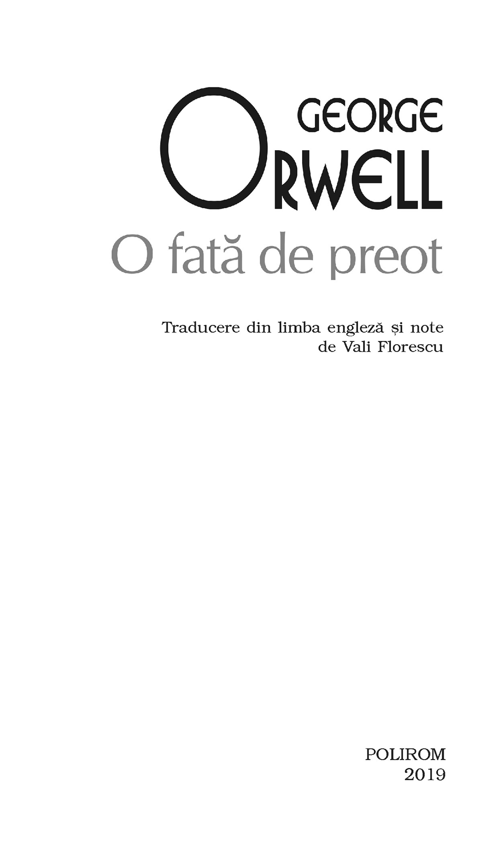 O fata de preot | George Orwell - 4