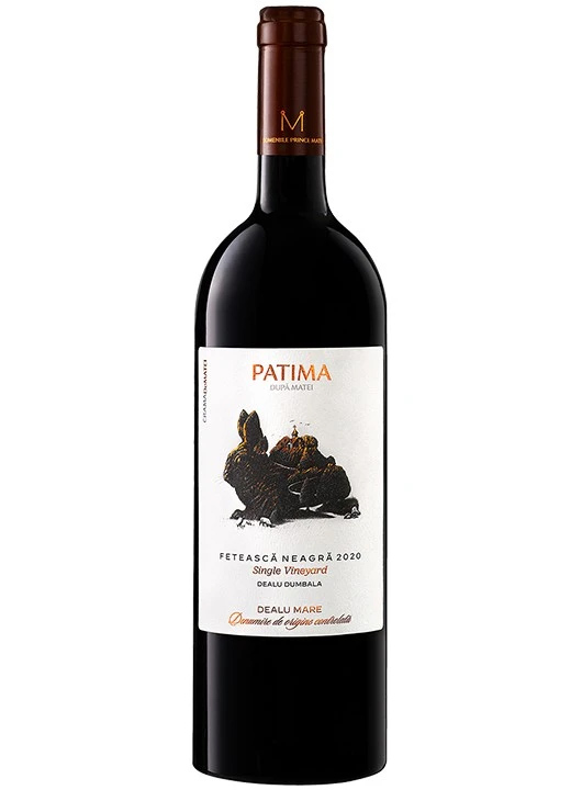 Vin rosu - Patima - Feteasca Neagra, sec, 2020