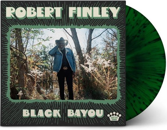 Black Bayou (Limited Edition) - Olive Green Black Splatter Vinyl | Robert Finley