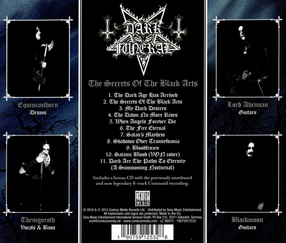 The Secrets of The Black Arts (Bonus CD) | Dark Funeral