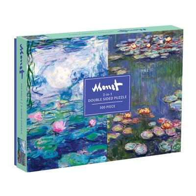 Puzzle - Monet 500 piece double sided puzzle | Mudpuppy
