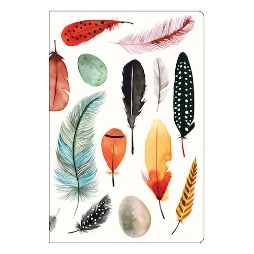 Set 2 carnetele Arrow & Feathers | Galison