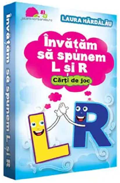 Invatam sa spunem L si R – carti de joc