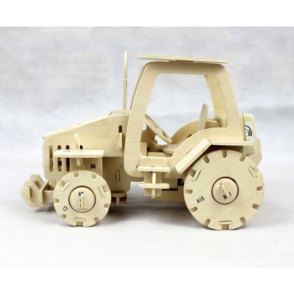 Puzzle 3D - Tractor | Robotime - 1