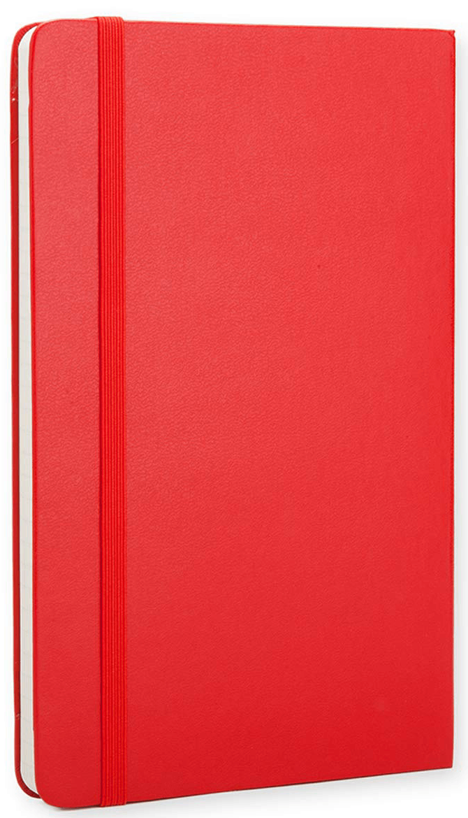 Carnet - Moleskine Classic - Hard Cover, Pocket, Ruled - Scarlet Red | Moleskine
