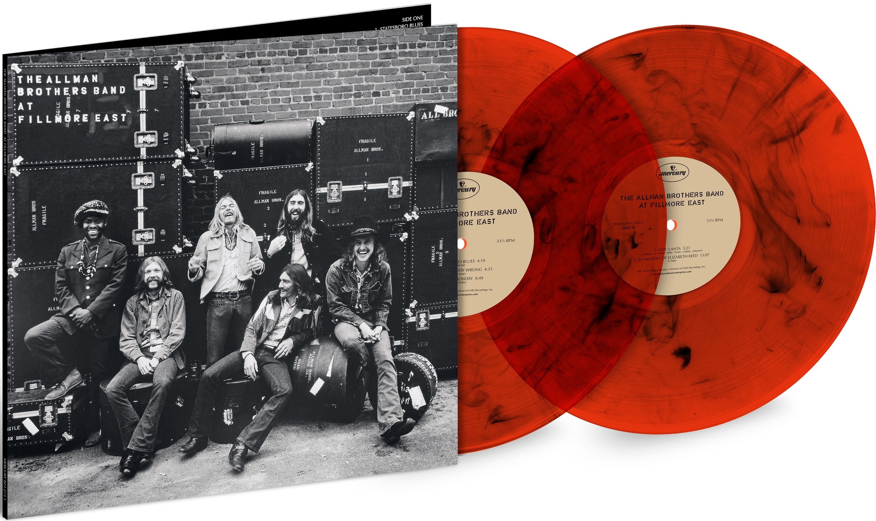 At Fillmore East - Red Splatter Vinyl | The Allman Brothers Band