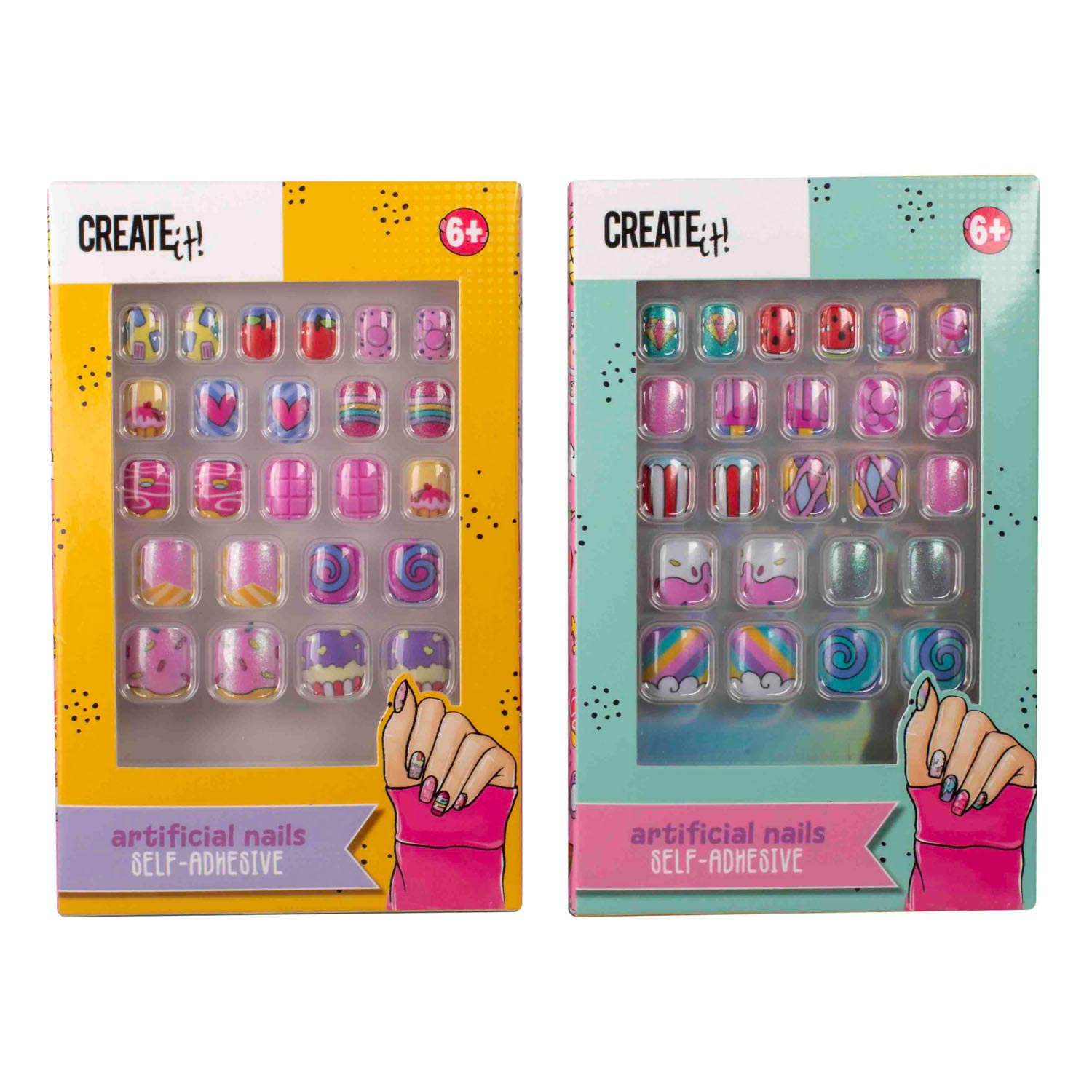 Set unghii false - Artificial Nails Self-Adhesive (doua modele - pret pe bucata) | Create It! - 4 | YEO