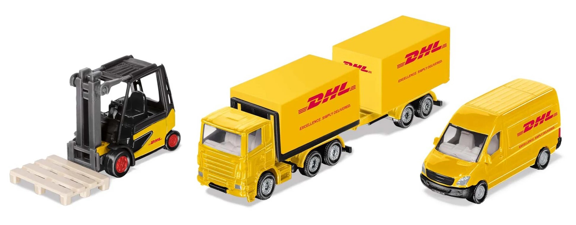Set 3 masinute - DHL Logistics | Siku
