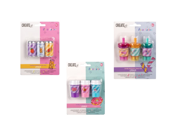 Set 3 balsamuri de buze - Mai multe arome - Pret pe set | Canenco - 1 | YEO