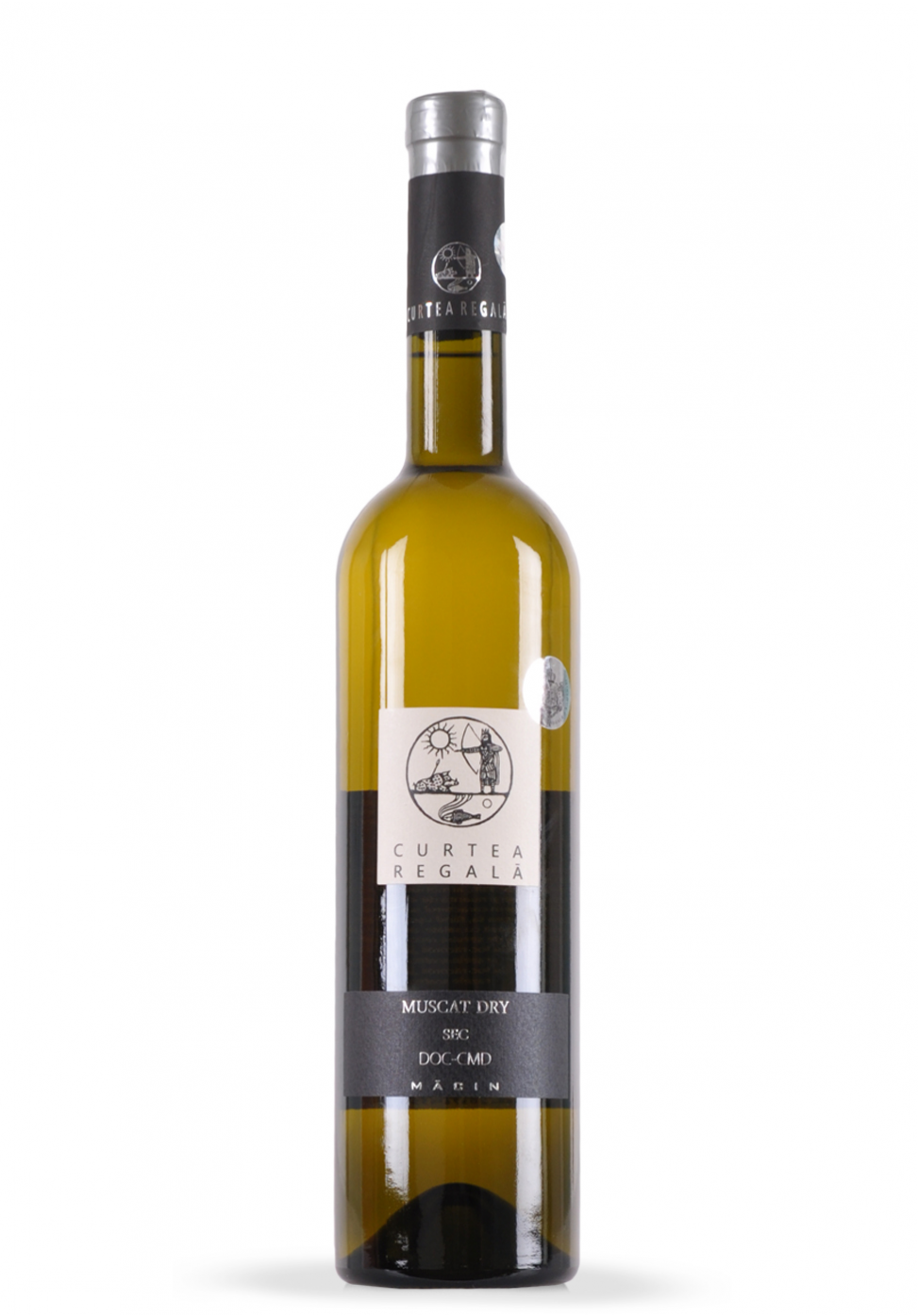  Vin alb - Vinuri de Macin, Curtea Regala, Muscat Ottonel, 2019, sec | Vinuri de Macin 
