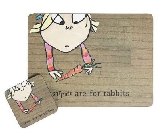 Set coaster si suport farfurie - Charlie & Lola | Rex London