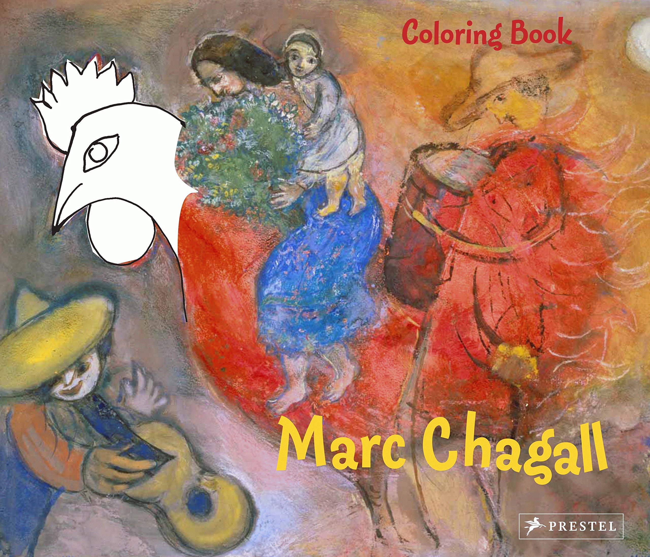 Coloring Book Chagall | Annette Roeder