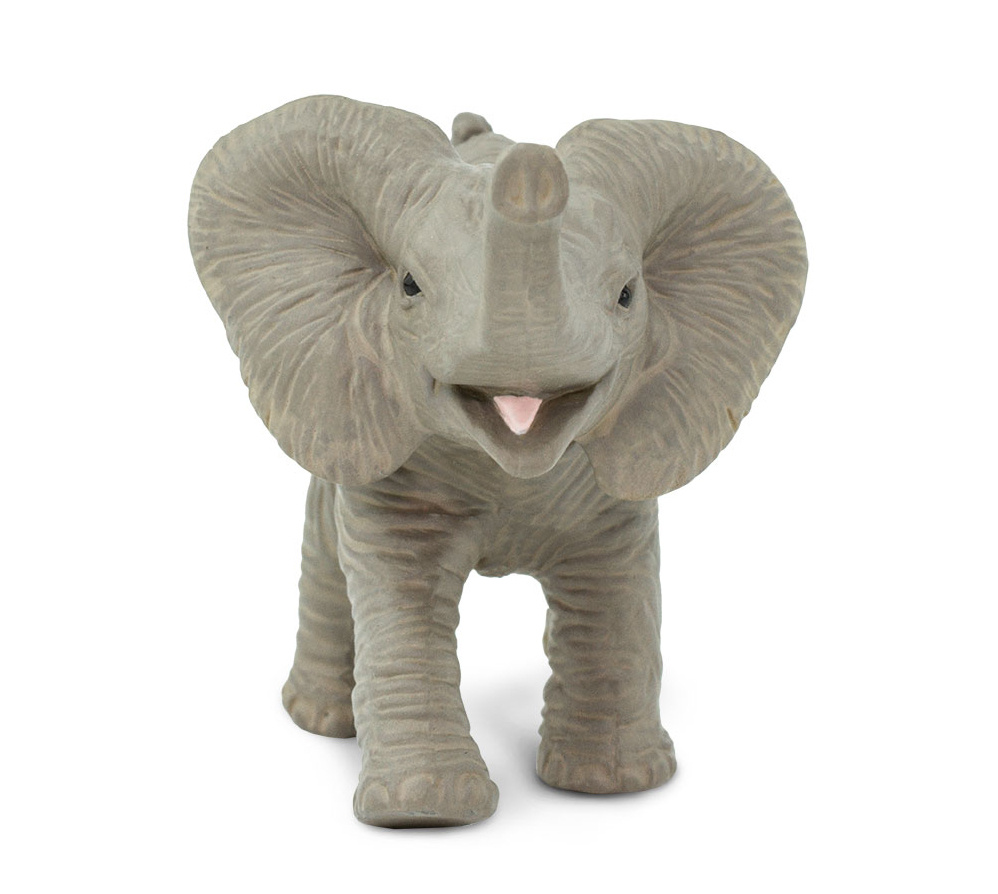 Figurina - African Baby Elephant | Safari - 2 | YEO