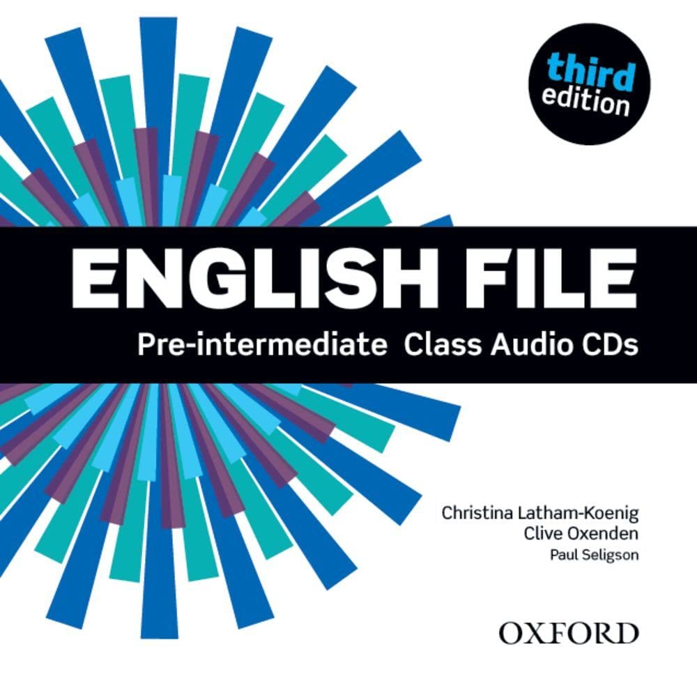 English File Third Edition: Pre-Intermediate: Class Audio CDs | Clive Oxenden, Christina Latham-Koenig, Paul Seligson