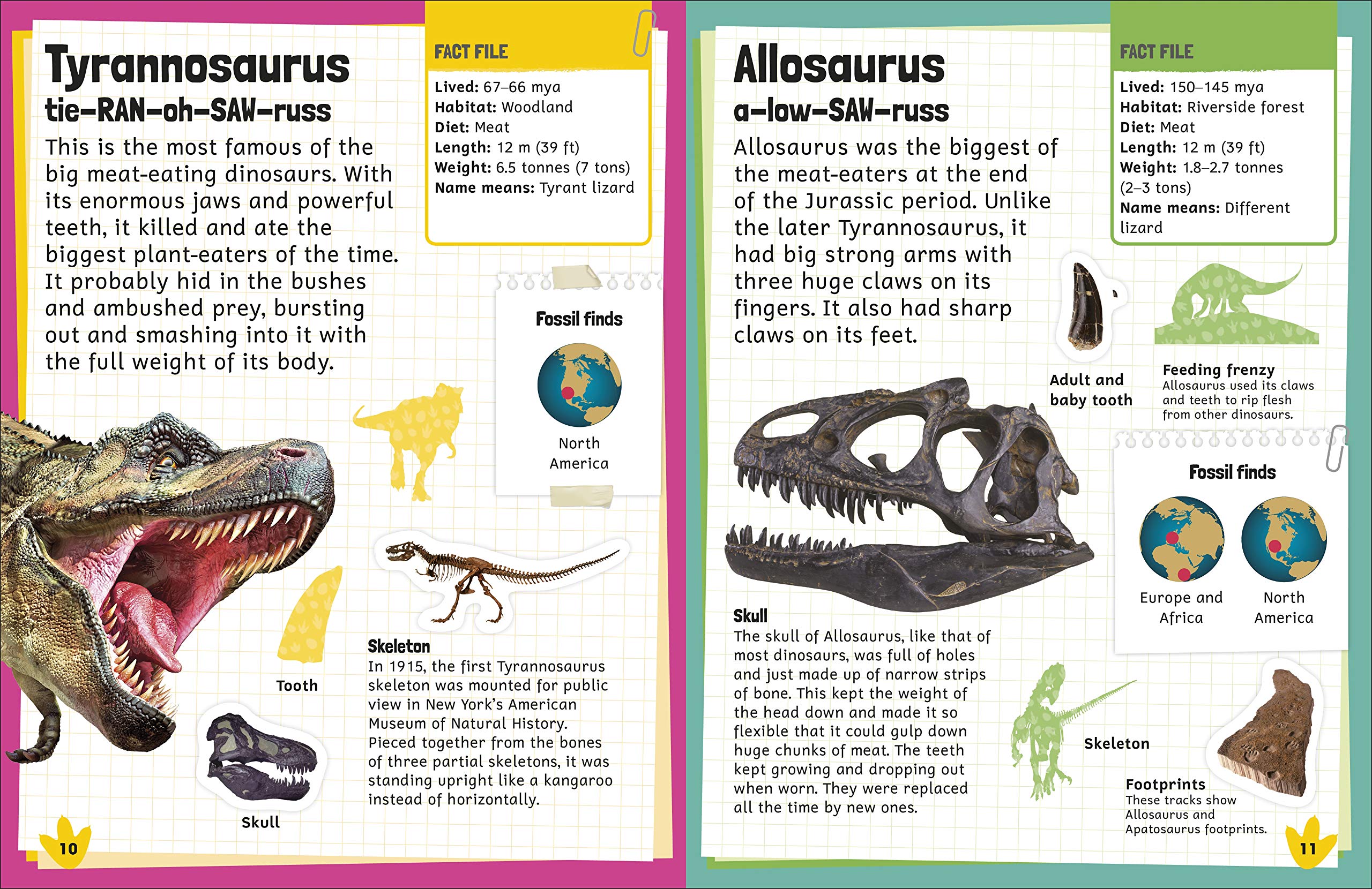 Sticker Encyclopedia Dinosaurs | - 6 | YEO