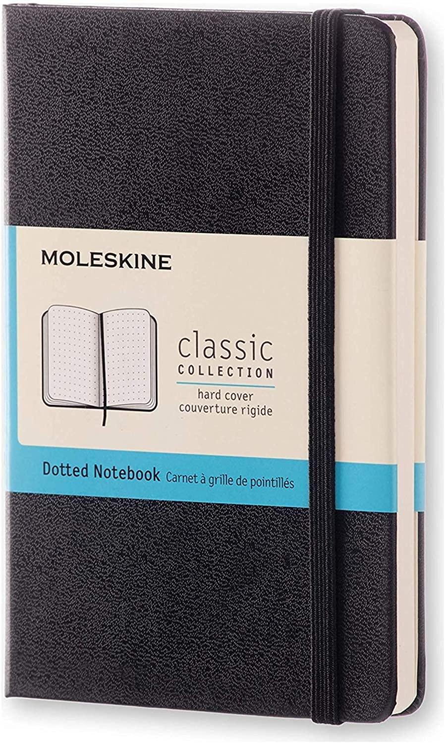 Carnet - Moleskine Classic - Pocket, Hard Cover, Dotted - Black | Moleskine - 5 | YEO